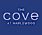 The Cove at Maplewood logo on a black background.