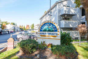 Property Signage at Ironwood Apartments, Coeur d'Alene, Idaho