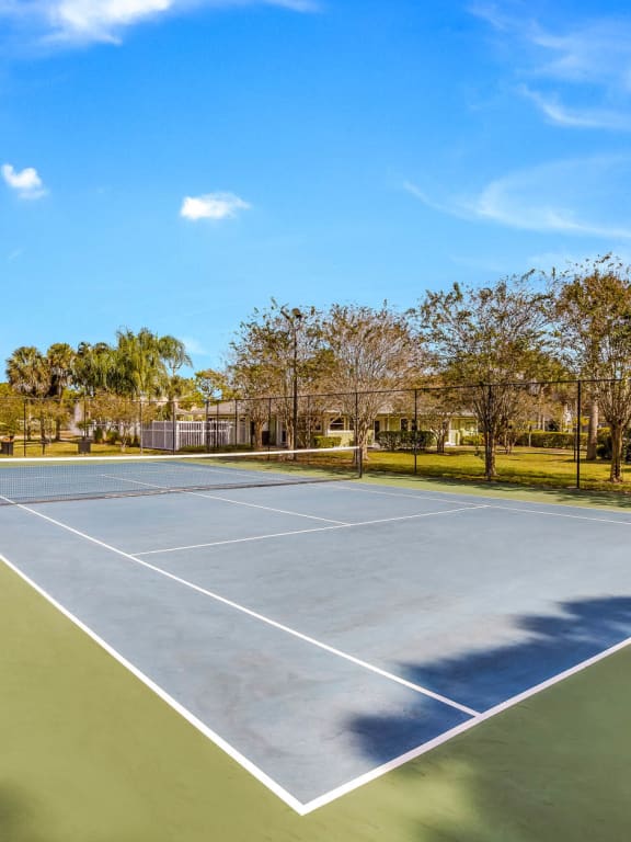 Outdoor Sports Court at Lakeside Glen Apartments, Melbourne, FL 32904