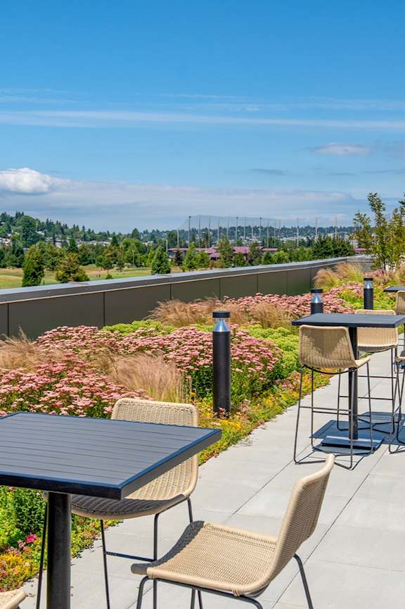 ION Queen Anne Apartments in Seattle, WA Rooftop Sky Lounge