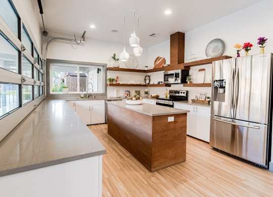 Clubhouse Kitchen at Northpoint Apartments, Washington