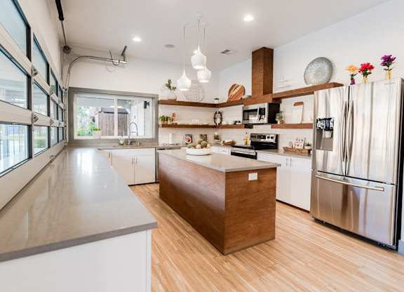 Clubhouse Kitchen at Northpoint Apartments, Washington