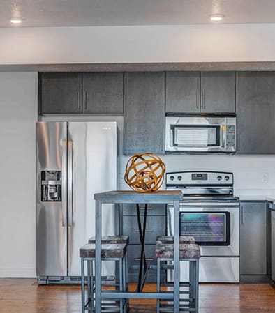 Kitchen and Dining at Element 31 Apartments