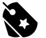 A black and white icon of a computer mouse.