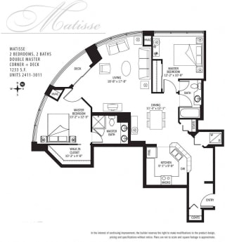 Met Tower Apartments Matisse U Floor Plans