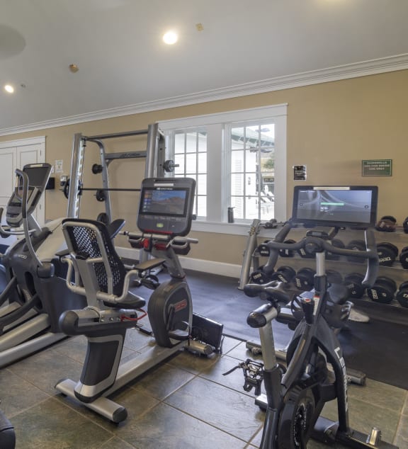 the gym at the inn at the crossroads