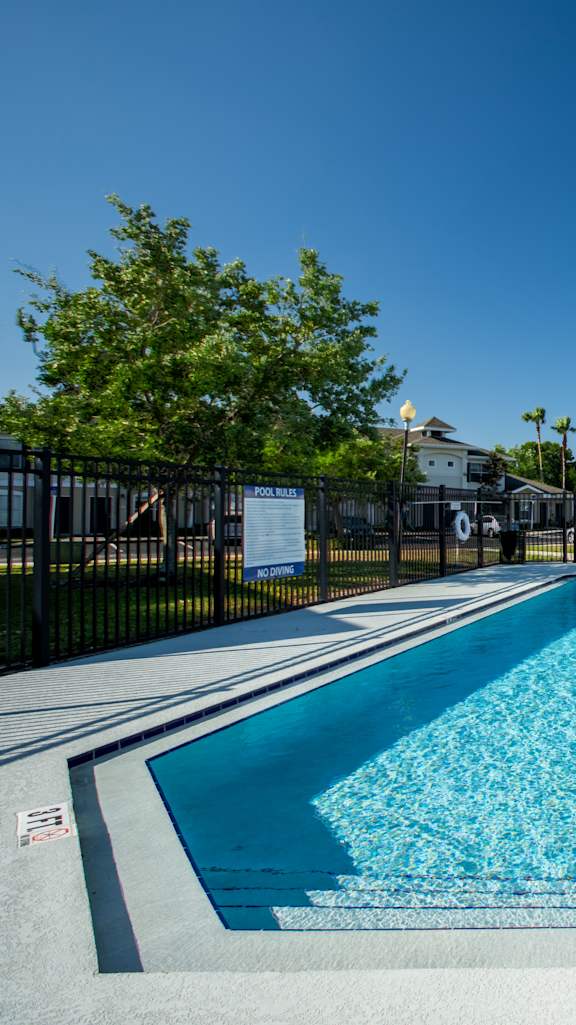 Blue Cool Swimming Pool at THE PALMS AT VERO BEACH, VERO BEACH, Florida