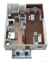 Floor Plan  lighthouse lofts the seashell apartment standard mn