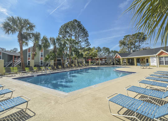 Large Sundeck Surrounding Outdoor Pool