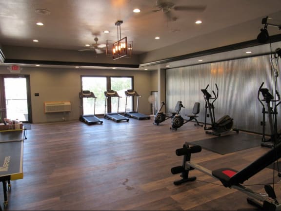 Fitness Center at Plato's Cave Apartments, Branson MO 65616