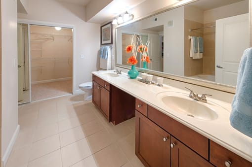 3000 Sage - Double vanity bathrooms with walk-in closet