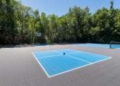 Thumbnail 19 of 23 - paved, blue foursquare court
