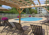 Thumbnail 11 of 23 - Outdoor pool with lounge chairs and sun terrace