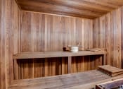 Thumbnail 21 of 26 - Sauna with wooden paneling