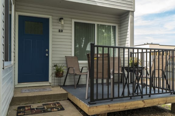 furnished patio