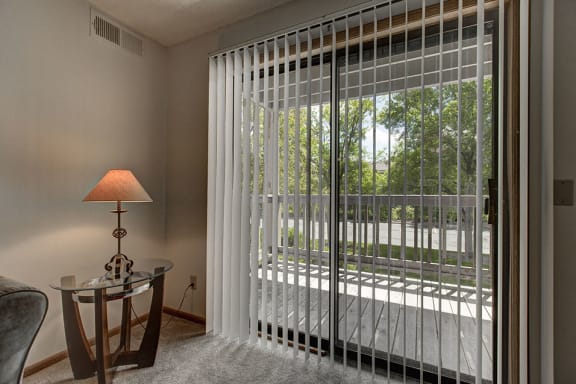 Sliding glass door