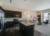 Thumbnail 19 of 42 - Kitchen and living room