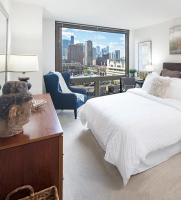 Gorgeous Bedroom at Elm Street Plaza, Chicago, IL, 60610