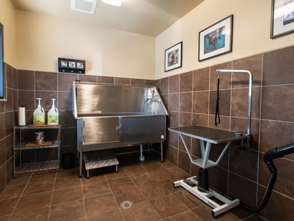 Indoor Pet Grooming Salon at St. Marys Square Apartments, Raleigh