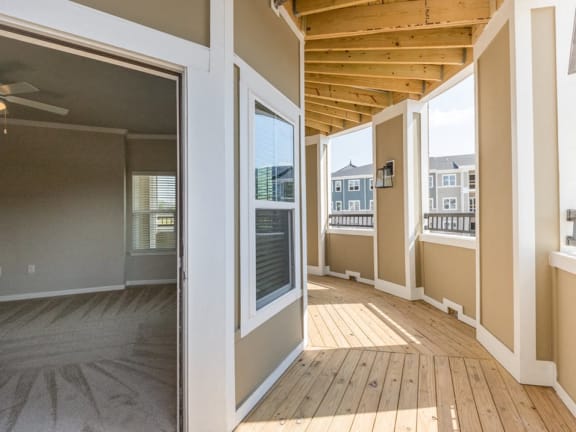 Outdoor Patio/Balcony at The Roseberry Apartments in Columbia, SC