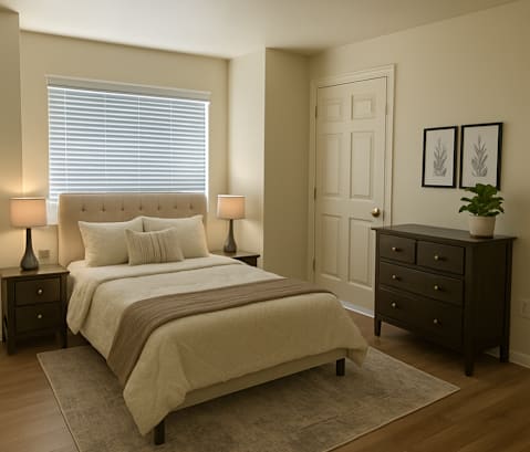 Bedroom With Closet at Vintage Pointe, Rohnert Park, CA