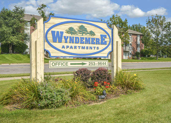 Wyndemere Apartments Entrance Sign