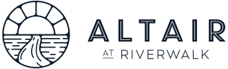 the logo or sign for the hotel at riverwalk