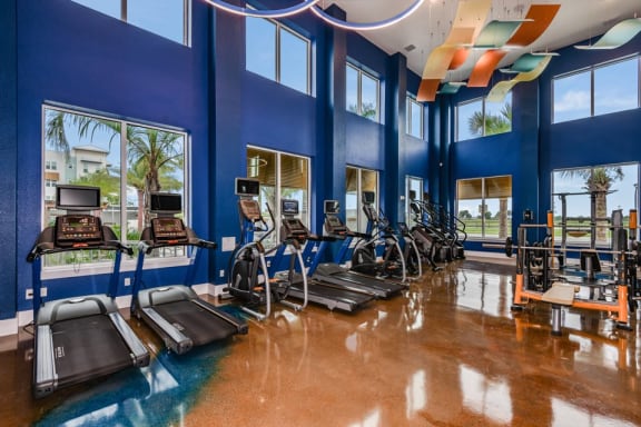 Fitness Center at Centre Pointe Apartments