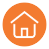 A simple icon of a house.