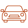 a graphic of a car with a ramp on the back