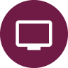 a laptop computer sitting on top of a purple