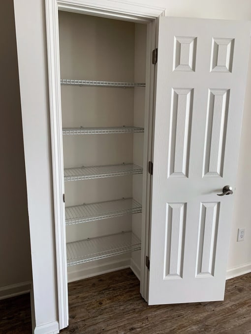 Small closet racks at Hawthorne Properties, Lafayette, IN, 47905