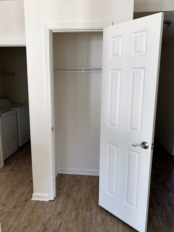 Small closet at Hawthorne Properties, Lafayette, IN 47905