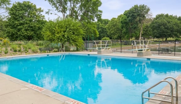 Pool at ReNew at Neill Lake, Minnesota