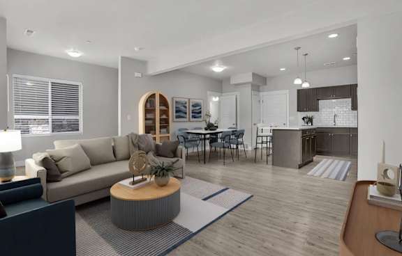 Spacious Living Room at Calla Homes Apartments, Millcreek, 84106
