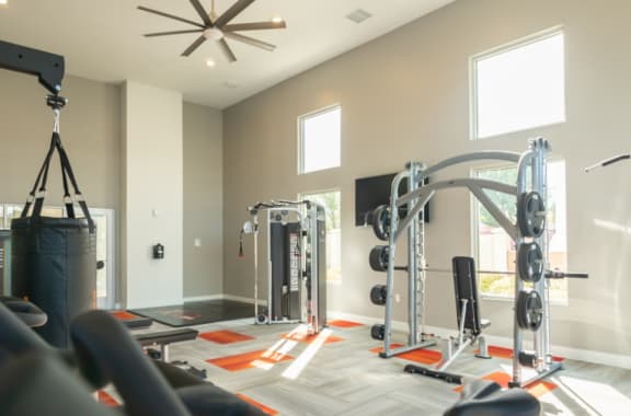 the estates at tanglewood|fitness room