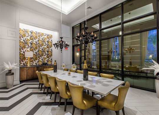 The Verdant Apartments conference room in San Jose CA
