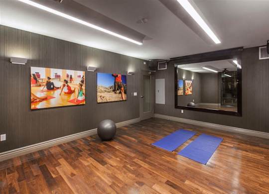 The Verdant Apartments Flex and Yoga Studio in San Jose CA