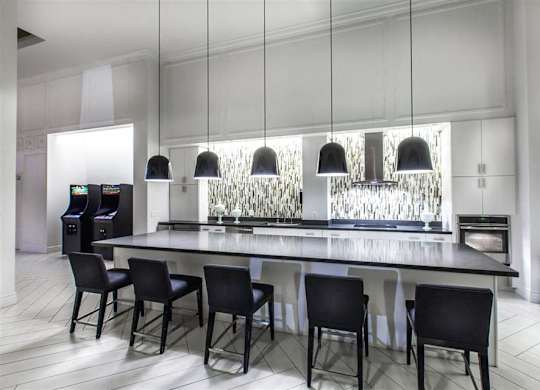 The Verdant Apartments entertainment bar in San Jose CA