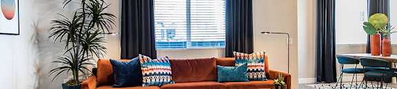 Living room and dining room at ARISTA APARTMENT HOMES, Nevada, 89183