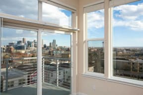 Beautiful city views from 2828 Zuni Apartments - LoHi in Denver