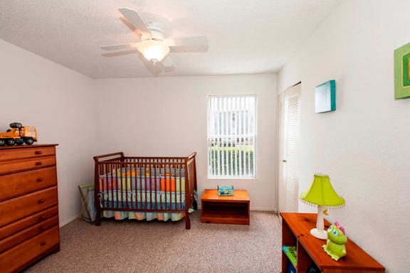 Cricket Club bedroom.