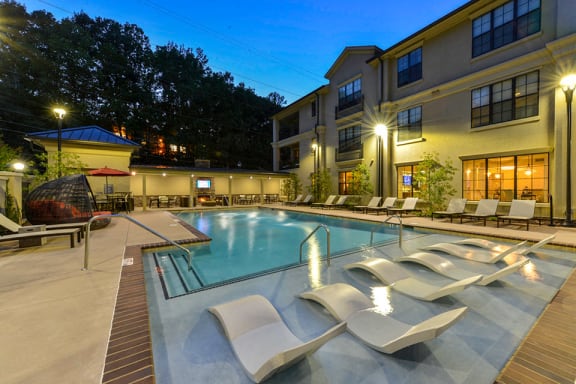 Residences of Chastain pool.