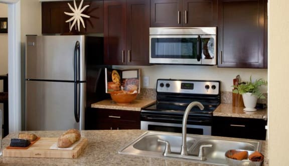 Sink With Faucet at Waterford Park Apartment Homes, LLC, Lauderhill, FL 33319