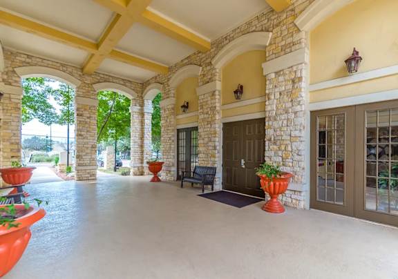 Entrance at Vivir at Ballpark Village Apartments, Goodyear, AZ