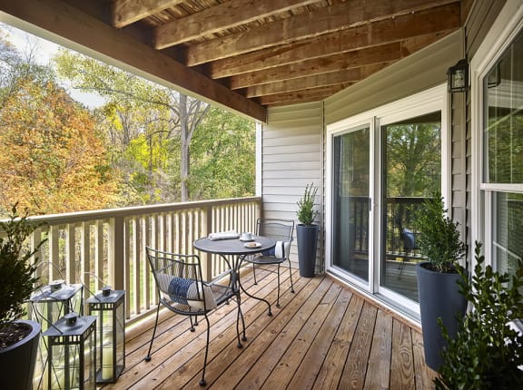 AVE Malvern Balcony at AVE Malvern, Malvern, PA, 19355