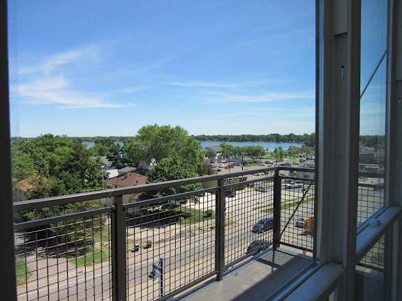 lighthouse loft balcony view