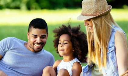 Happy Family at Piedmont Park Apartments, Mississippi