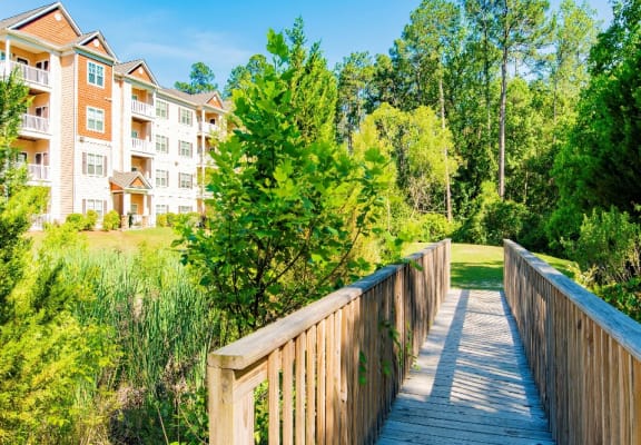 Take a walk in nature at Stone Ridge Apartment Homes, Alabama
