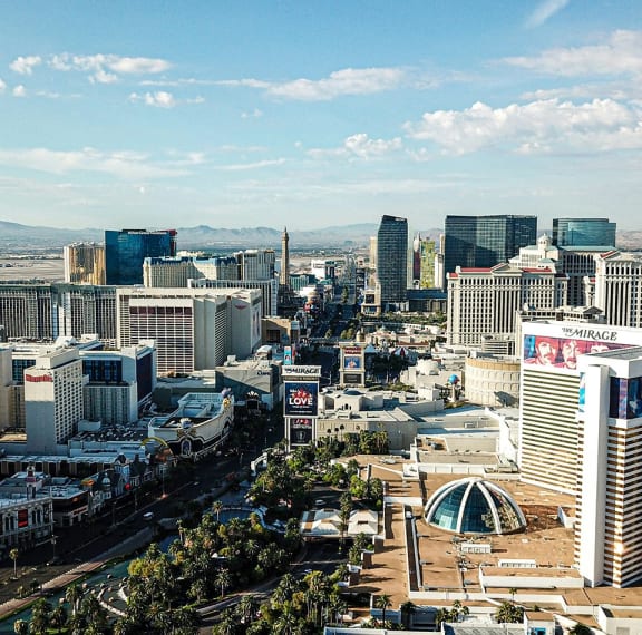 a view of the skyline